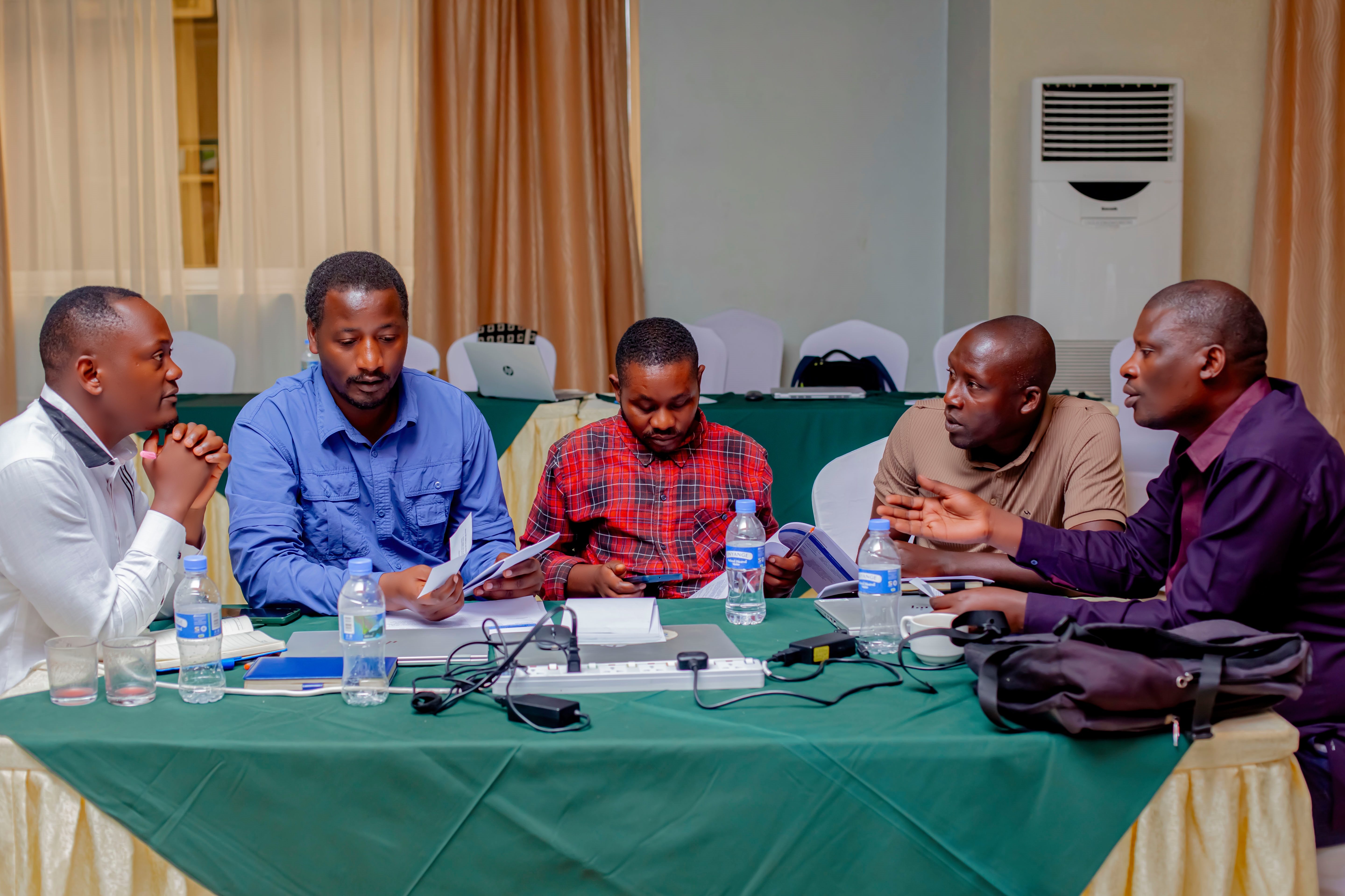 Green for Life Rwanda team meeting and planning session